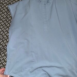 Figs ciel blue scrub set